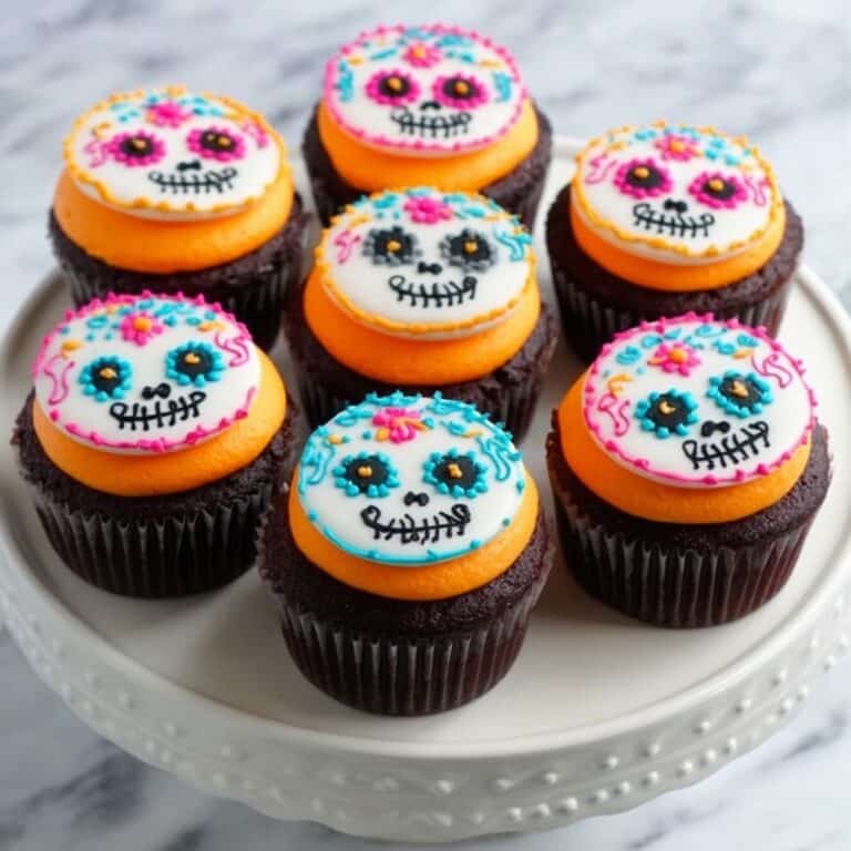 Day of the Dead Cupcakes Recipe