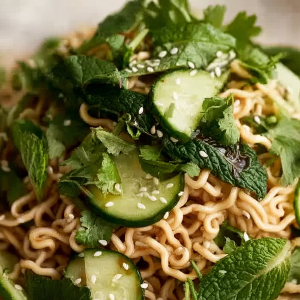 Spicy Peanut Noodle Salad Recipe - Recipe Image
