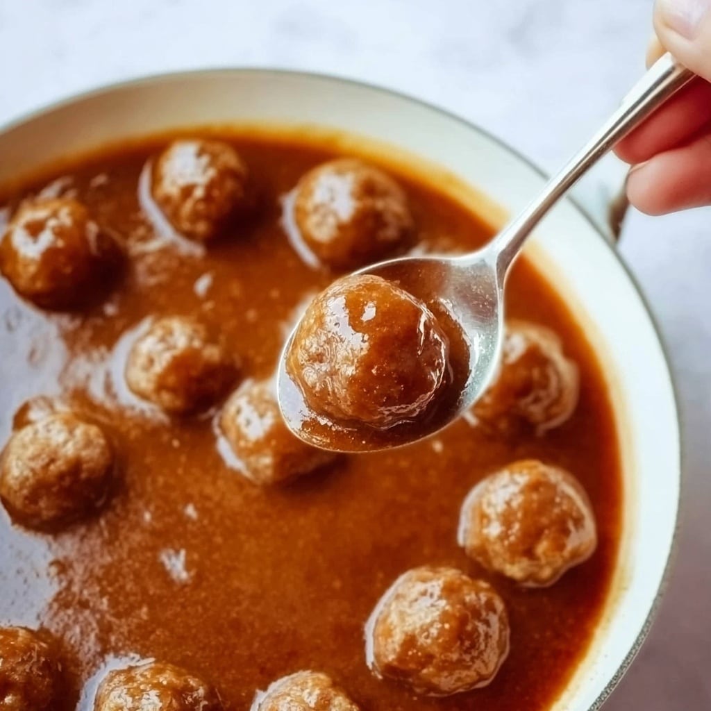 Honey Garlic Meatballs Recipe - Recipe Image
