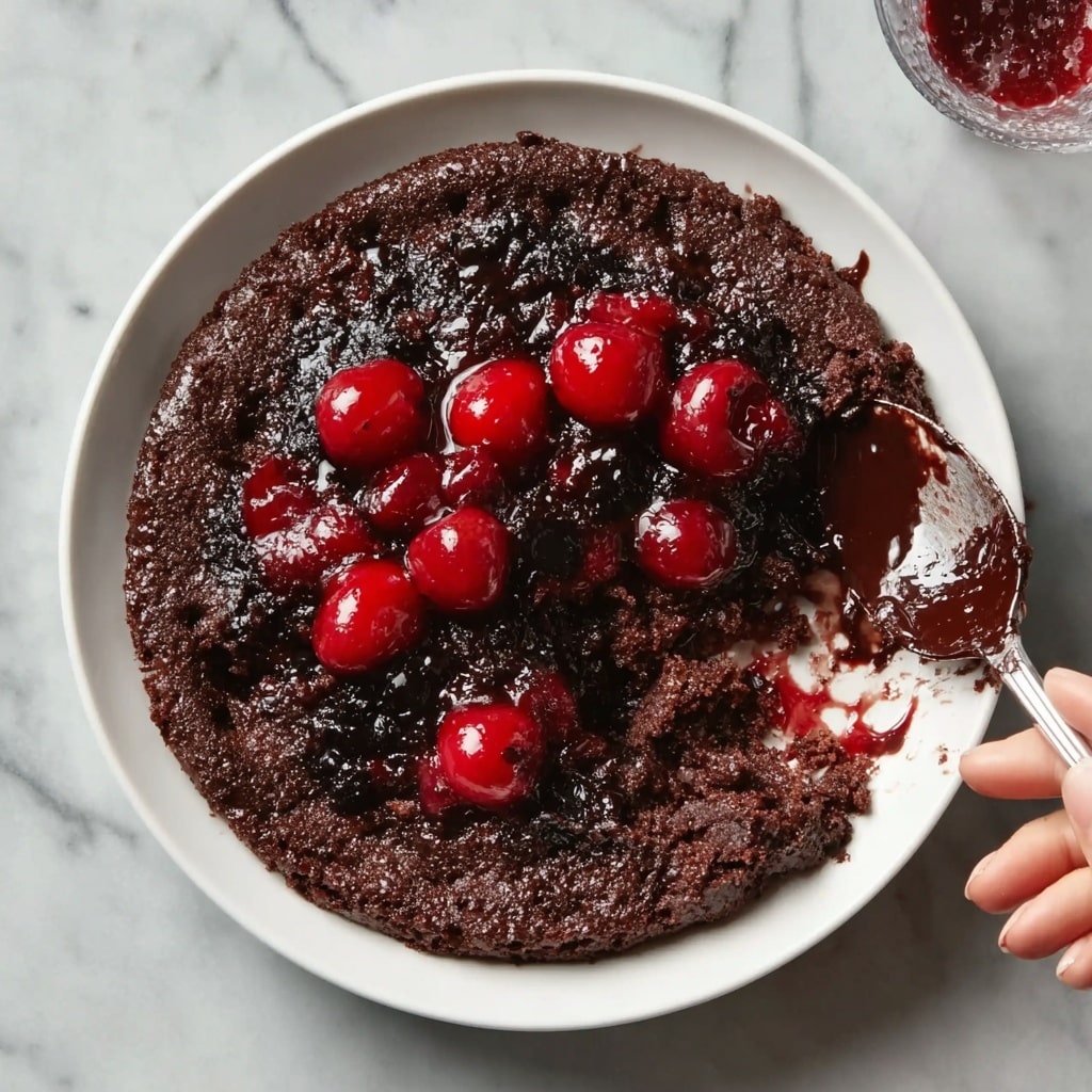 Chocolate Cherry Dump Cake Recipe - Recipe Image