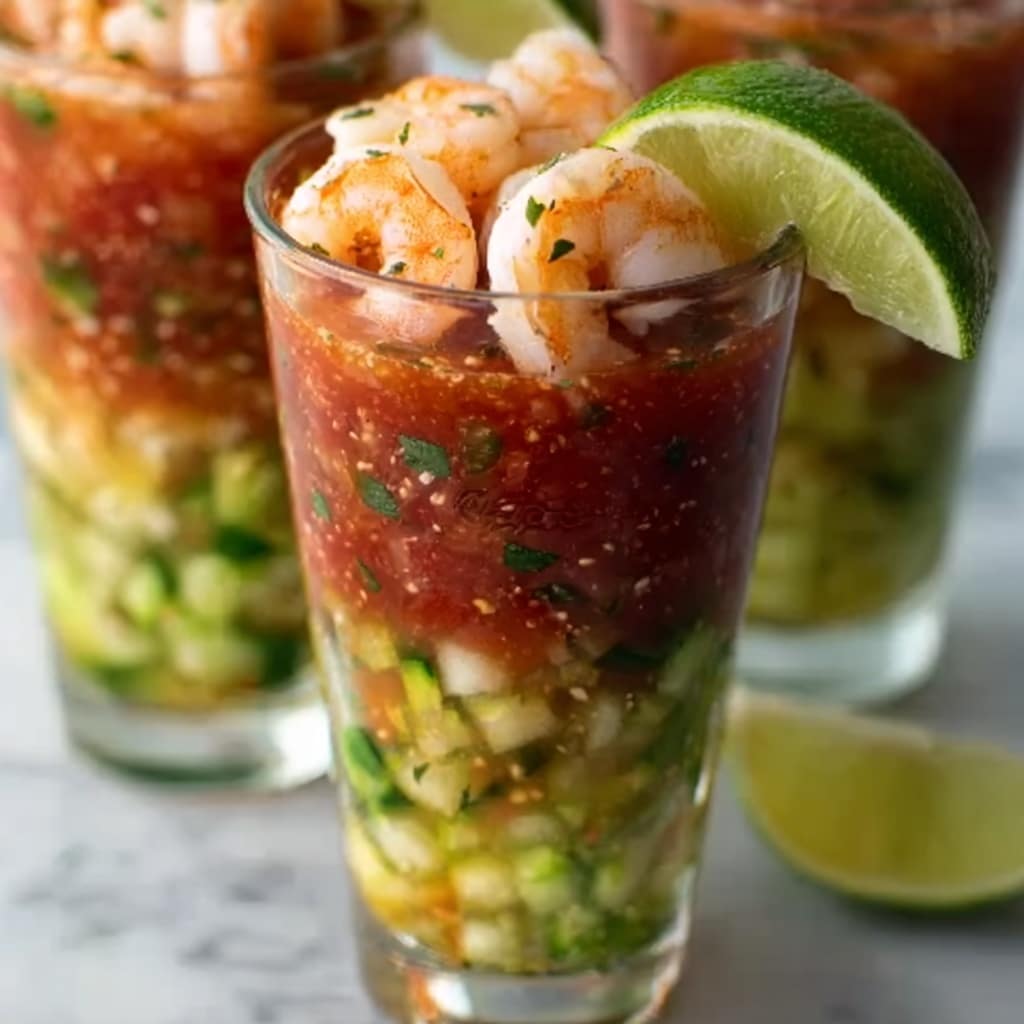 Mexican Shrimp Cocktail Recipe - Recipe Image