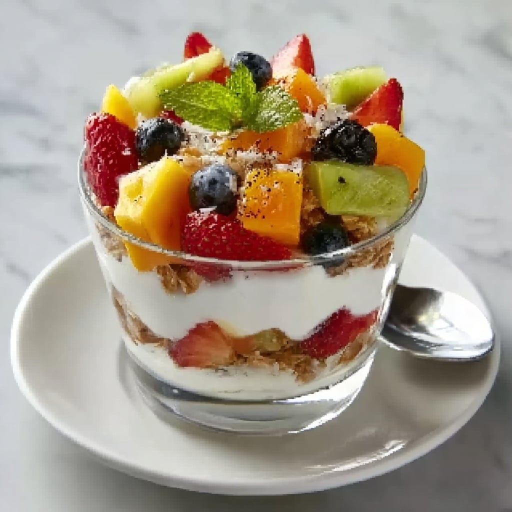 Refreshing Breakfast Fruit Salad Recipe - Recipe Image