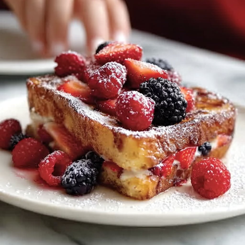 Berry French Toast Casserole Recipe - Recipe Image
