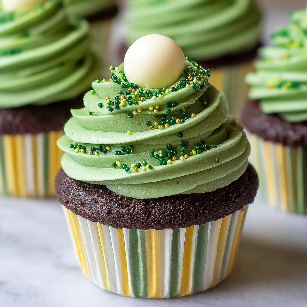 Green Velvet Cupcakes Recipe - Recipe Image