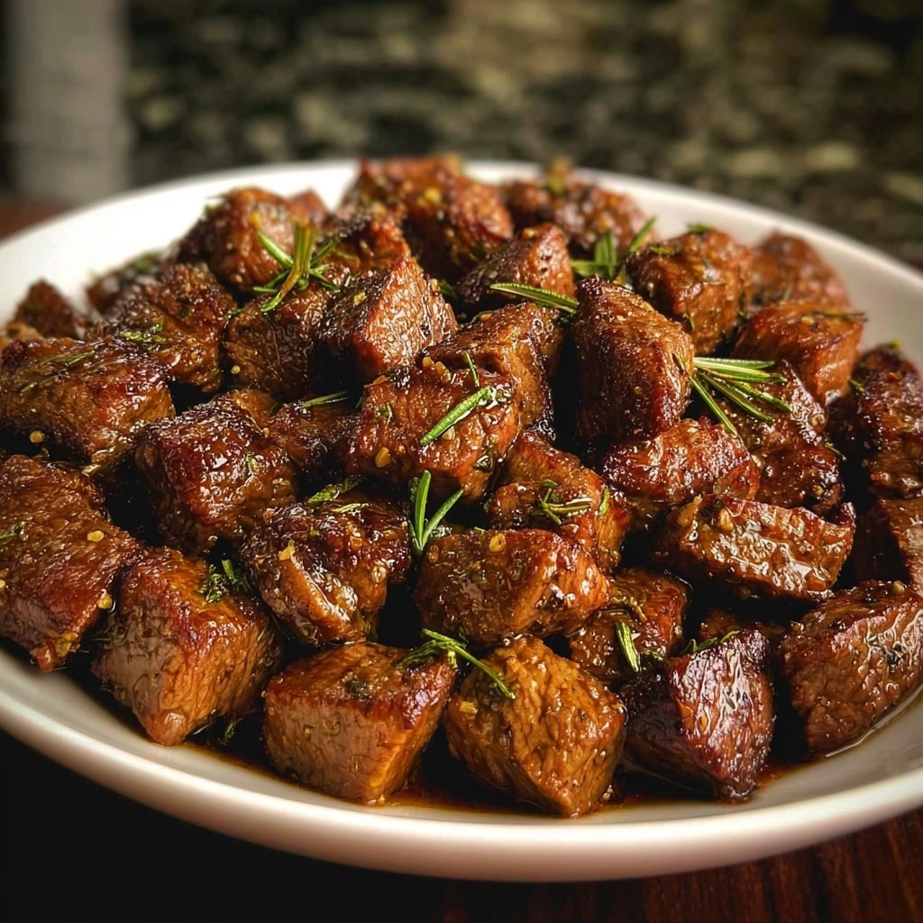 Crockpot Steak Bites: Juicy and Tender Slow Cooker Recipe - Recipe Image