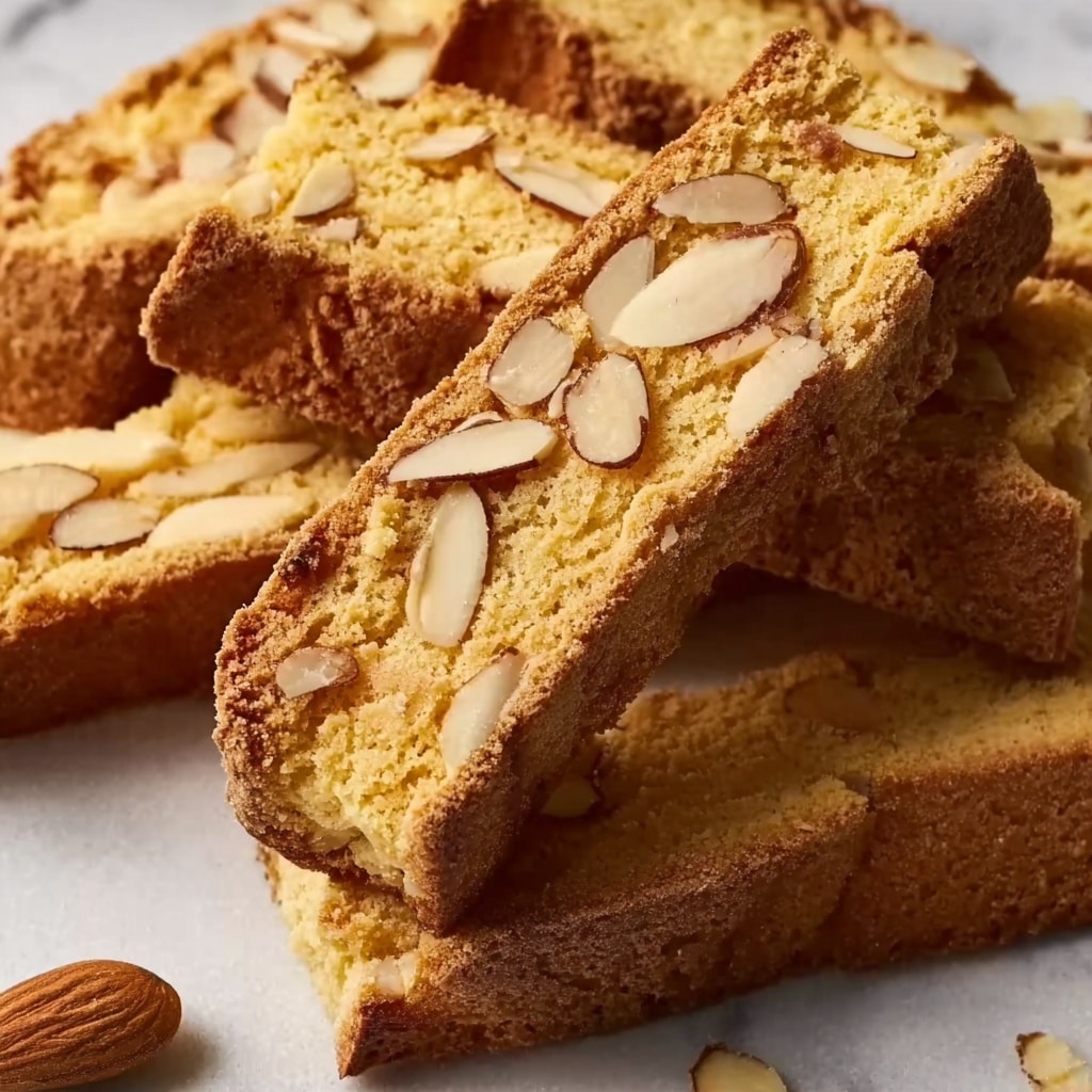 Twice-Baked Limoncello Almond Biscotti Recipe - Recipe Image