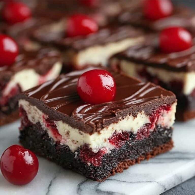 Cherry Cheesecake Brownies Recipe