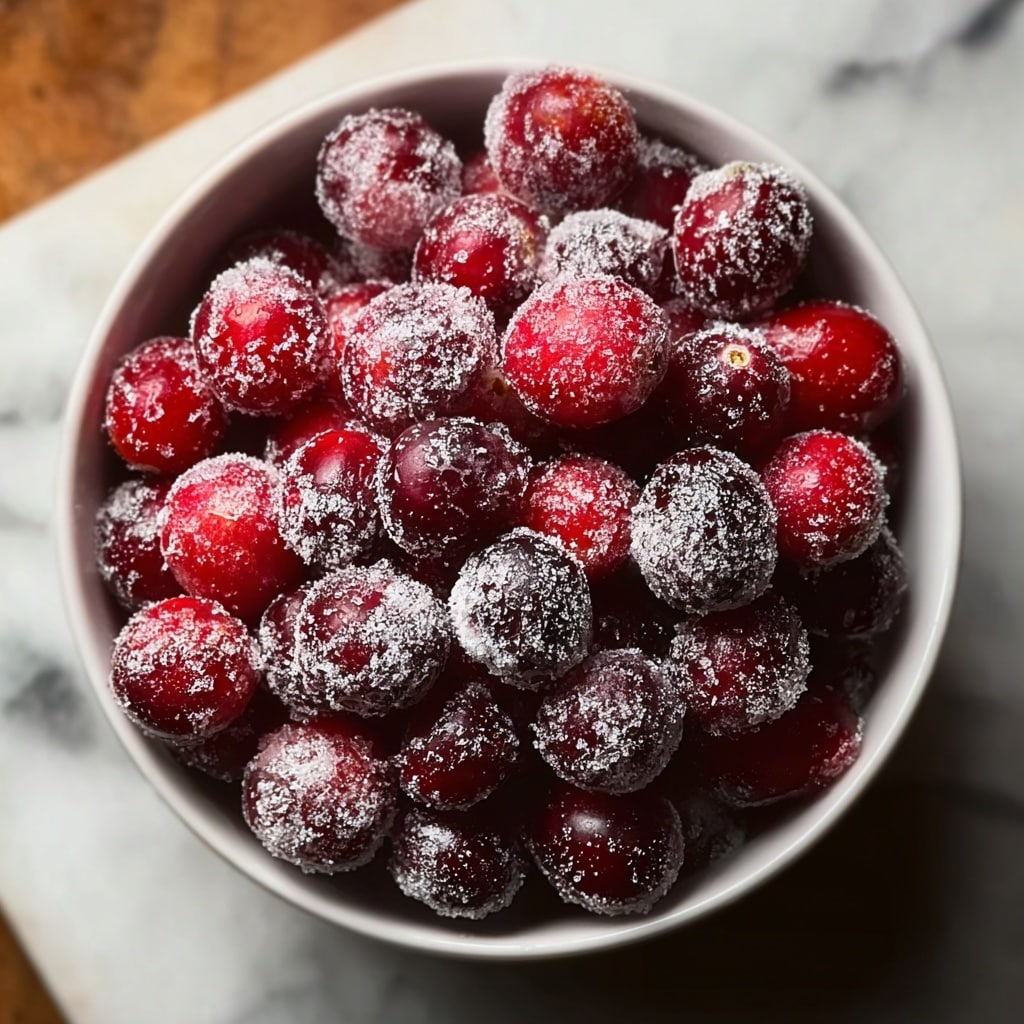 Candied Cranberries Recipe - Recipe Image