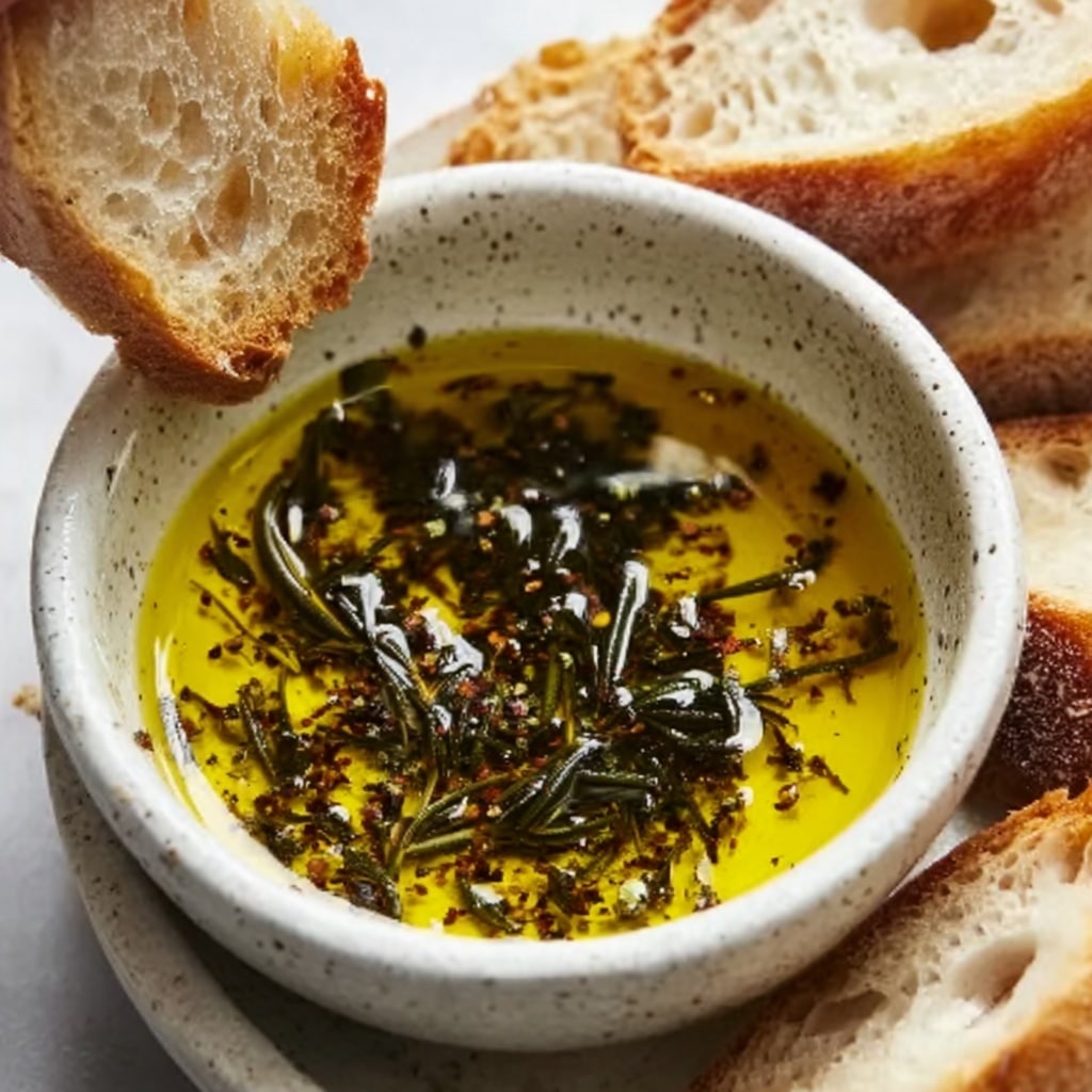 Delicious Bread Dipping Oil Recipe - Recipe Image