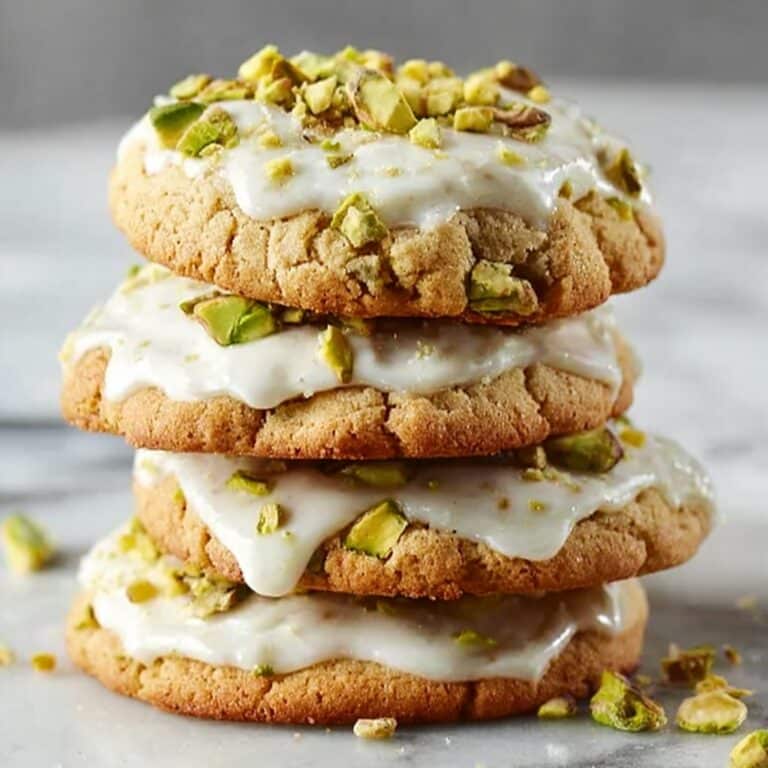 Creamy Pistachio White Chocolate Cookies – Easy Dessert Recipe