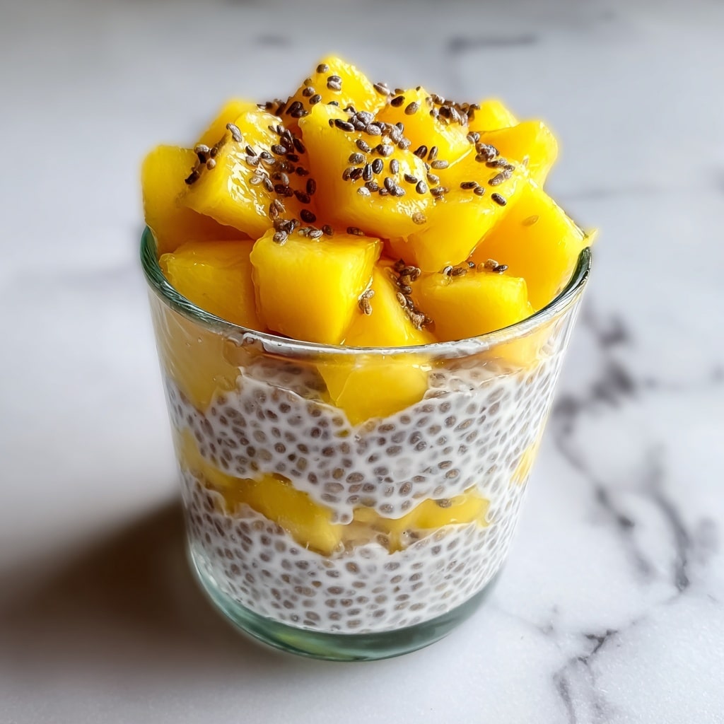Tropical Chia Pudding Parfait Recipe - Recipe Image