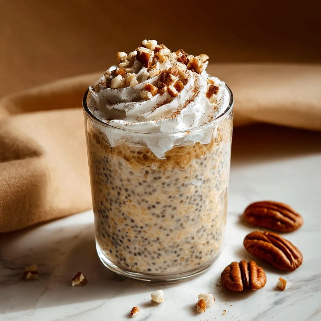 Pumpkin Pie Overnight Oats Recipe - Recipe Image