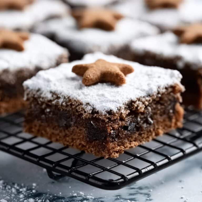 Soft Gingerbread Cookie Bars Recipe