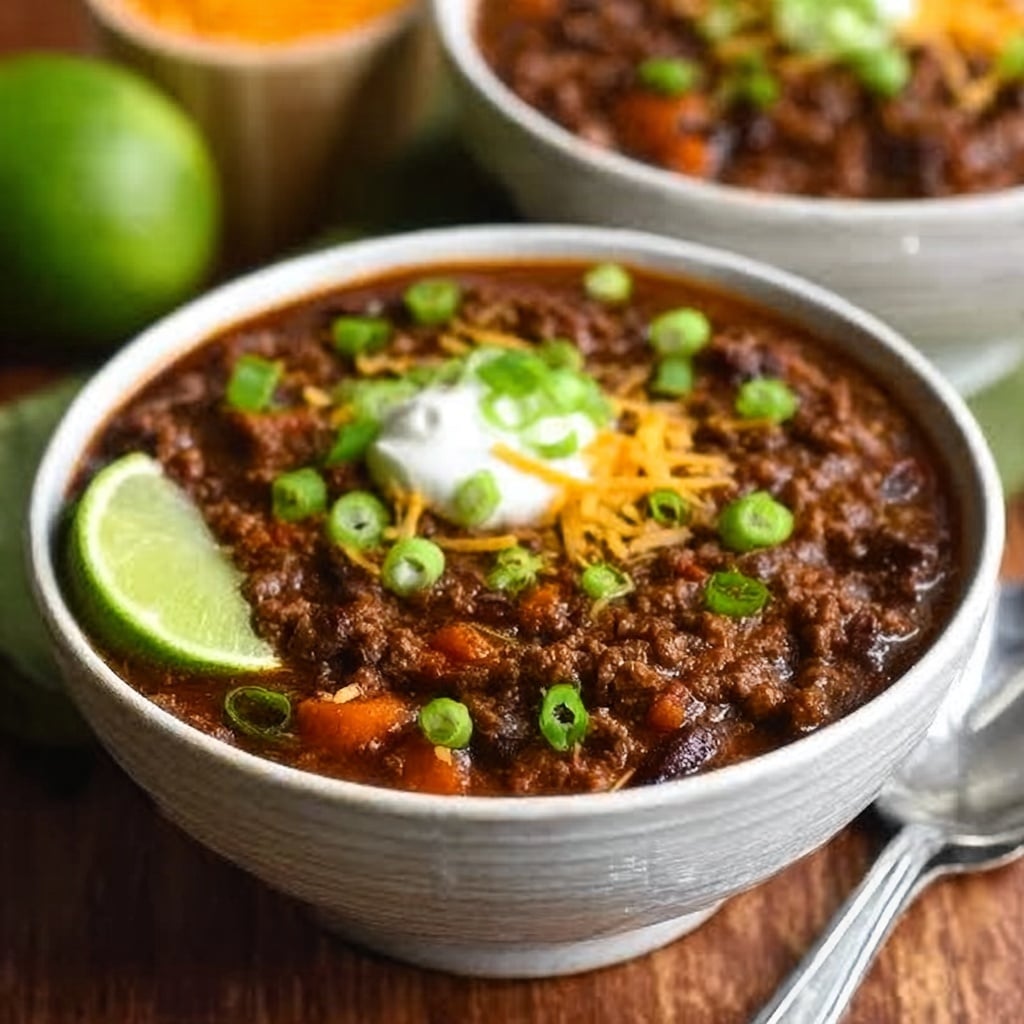 Irresistible Vegetable Chili Recipe - Recipe Image
