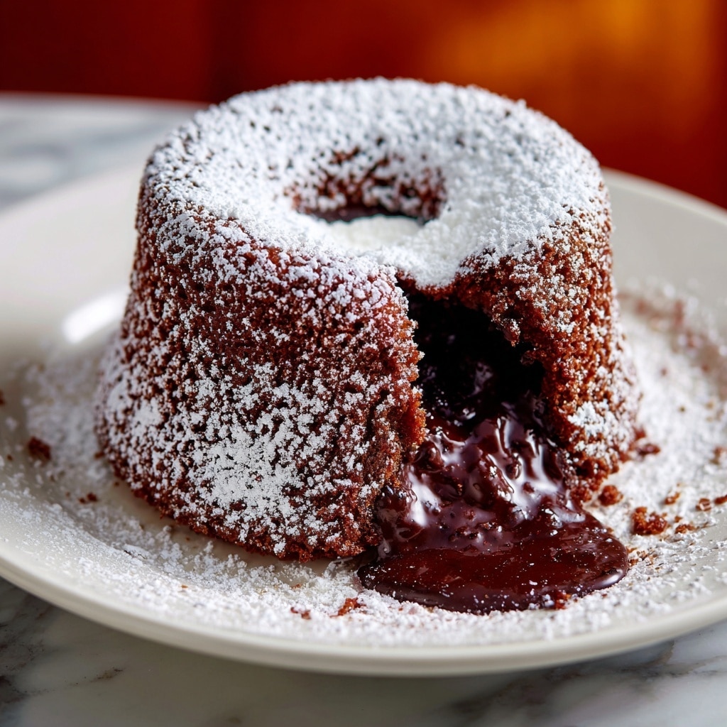 Protein Lava Cake (Gluten Free, Low Sugar) Recipe