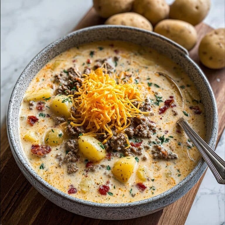 Easy Cheeseburger Soup: The Ultimate Comfort Food Recipe