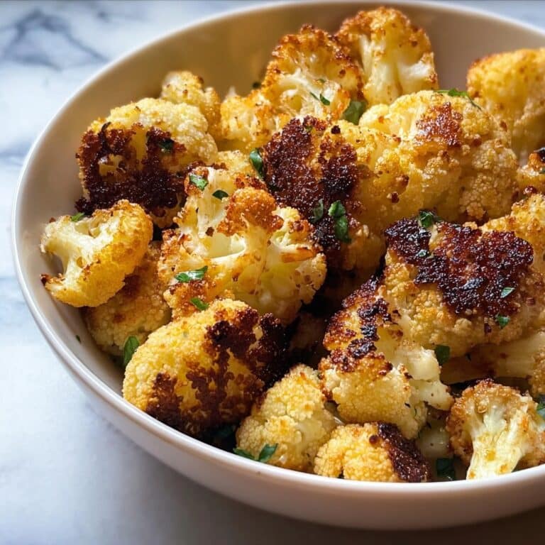 Roasted Parmesan Cauliflower Bites Recipe