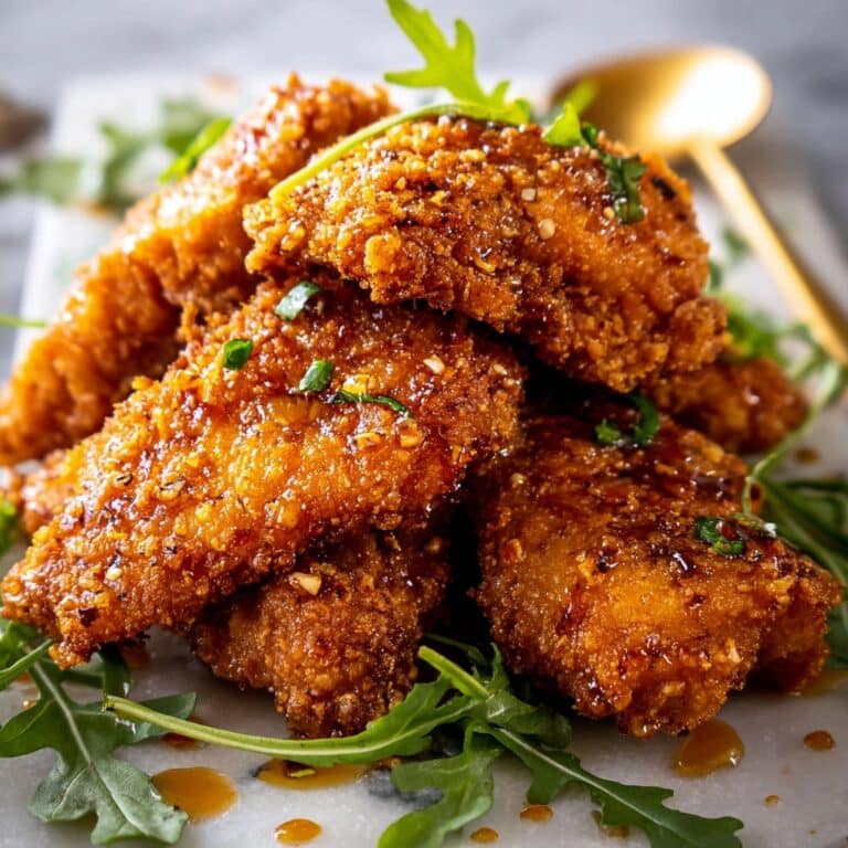 Crispy Hot Honey Salmon Tenders Recipe