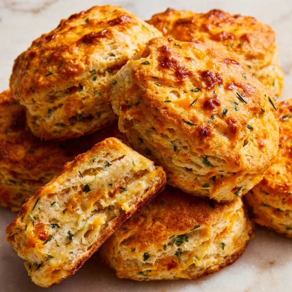 Cheddar Ham Protein Biscuits Recipe - Recipe Image