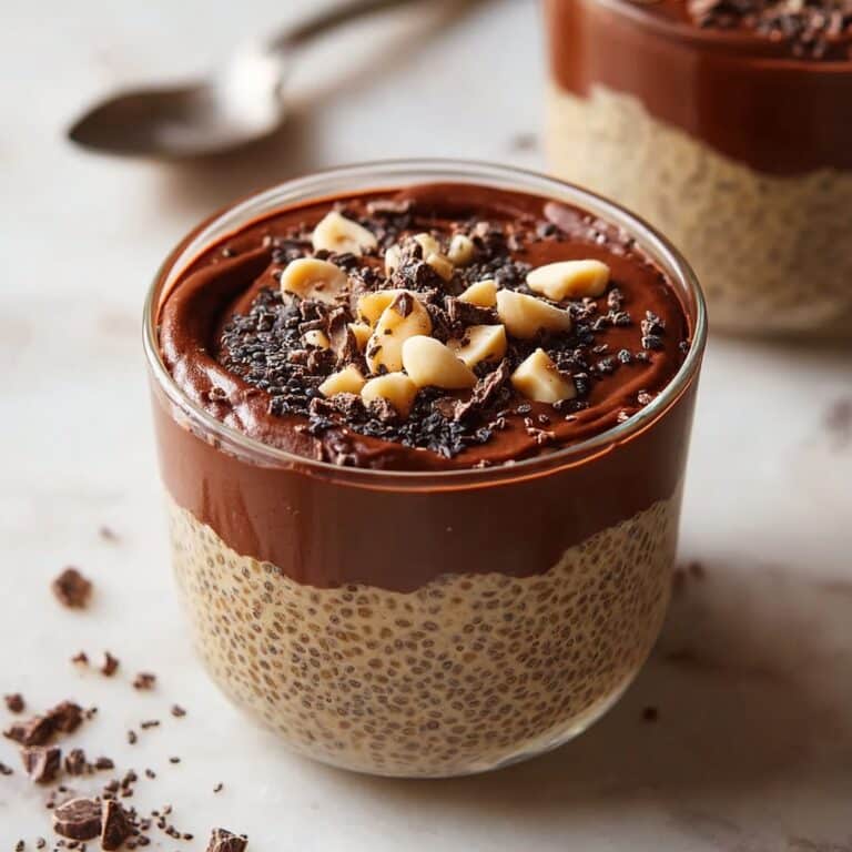 Creamy Peanut Butter Cup Chia Pudding Recipe