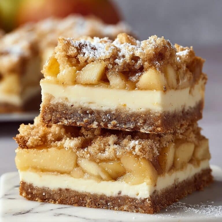 Gluten Free Apple Cheesecake Bars Recipe