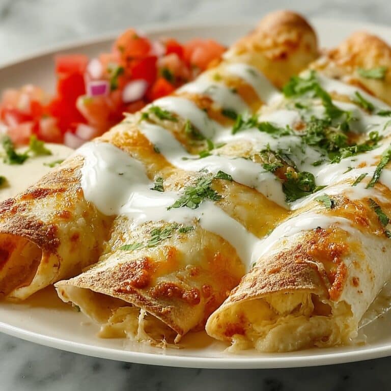 Baked Cream Cheese Chicken Taquitos Recipe