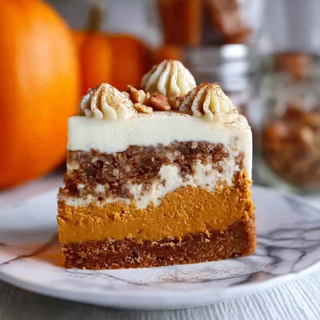 Spiced Pumpkin Earthquake Cake Recipe - Recipe Image