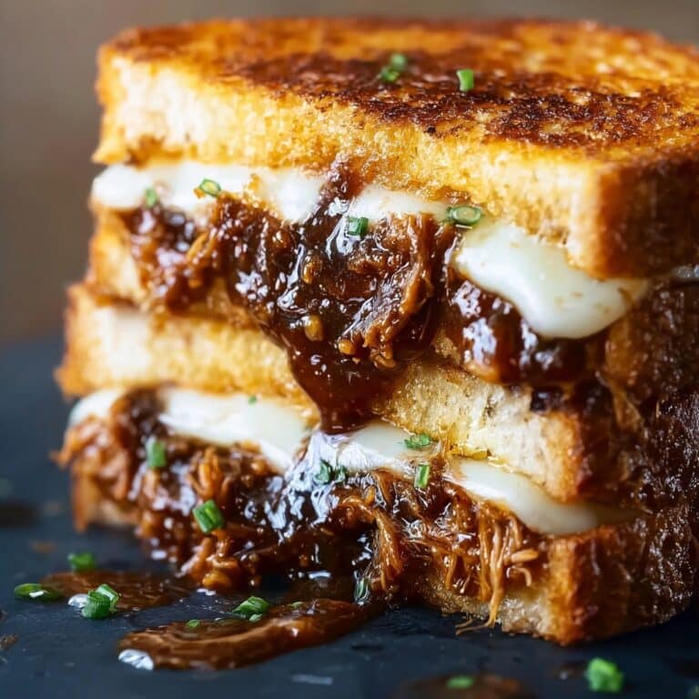 BBQ Chicken Grilled Cheese Recipe