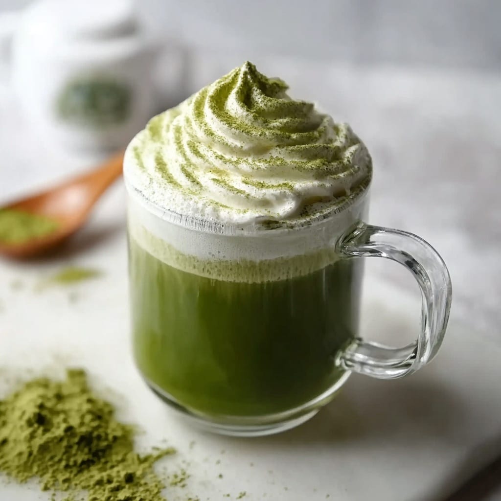 Matcha White Hot Chocolate Recipe - Recipe Image