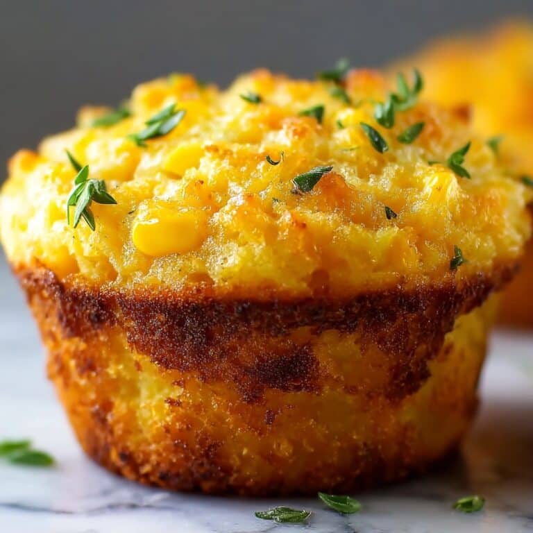 Crispy Cheddar Corn Potato Muffins Recipe