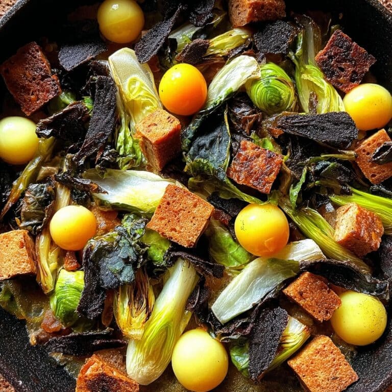 Baked Gnocchi with Sprouts and Leeks Recipe