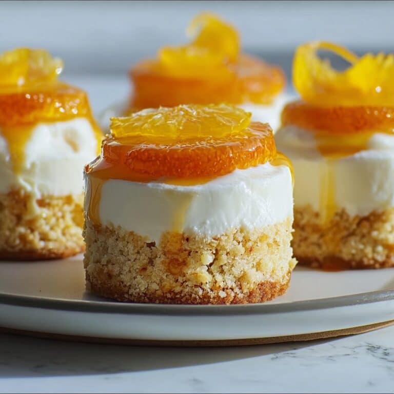 Orange Creamsicle Mini Cheesecakes Recipe