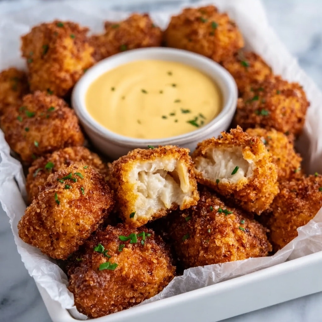 The BEST Crispy Baked Chicken Nuggets Recipe - Recipe Image