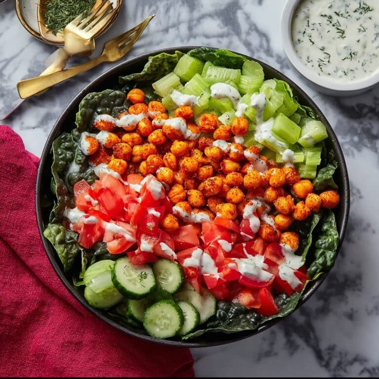 Buffalo Chickpea Salad Recipe