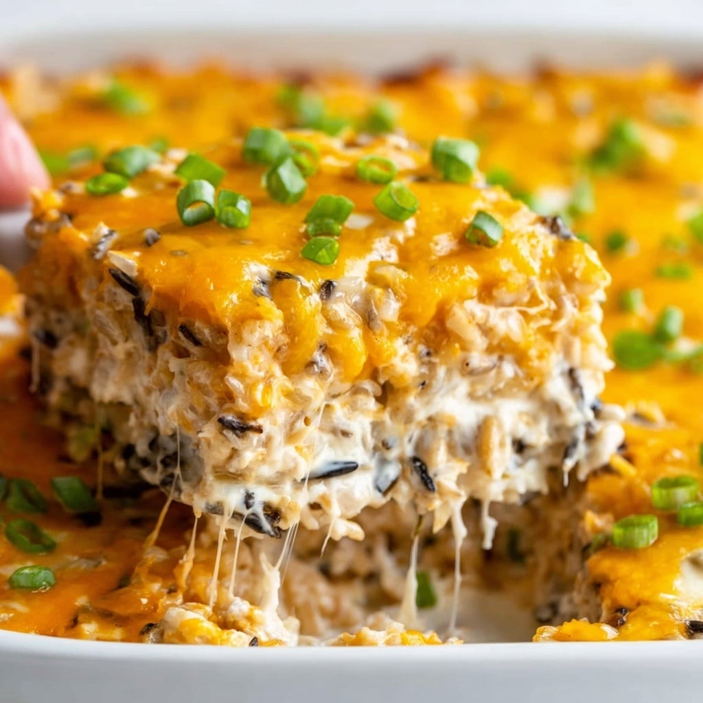 Chicken Wild Rice Casserole Recipe - Recipe Image