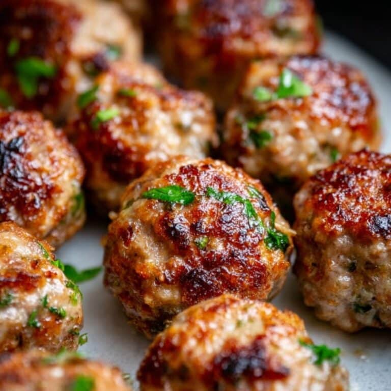 Air Fryer Turkey Meatballs Recipe
