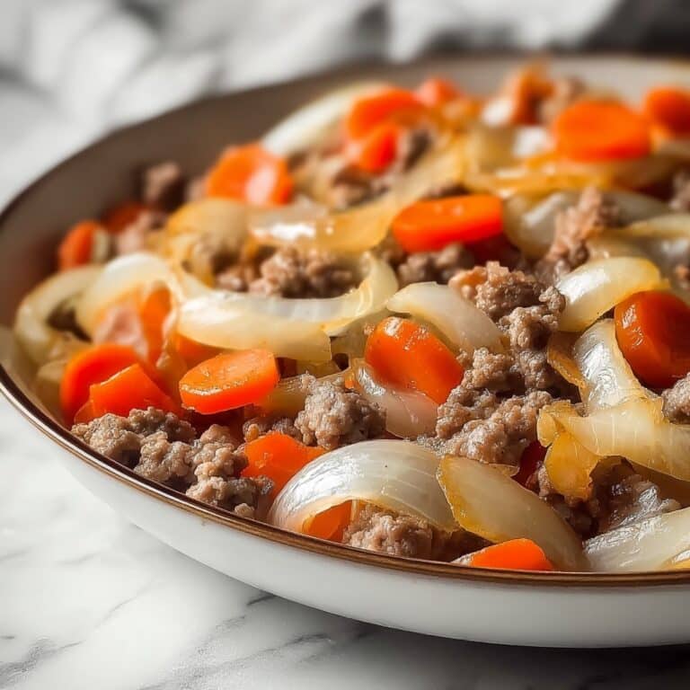 Cabbage and Ground Beef Skillet Recipe