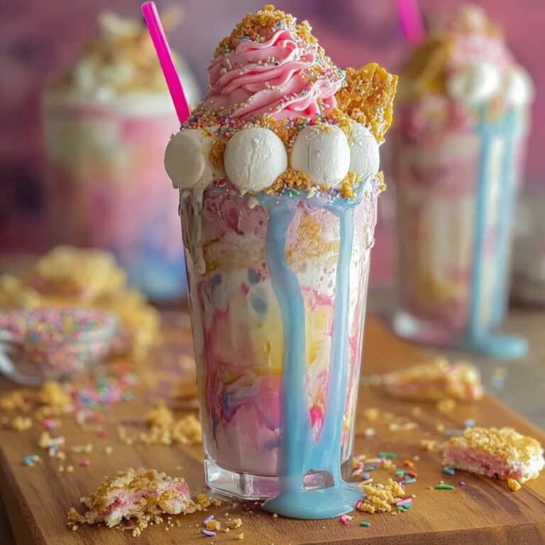Unicorn Fantasy Freakshakes Recipe