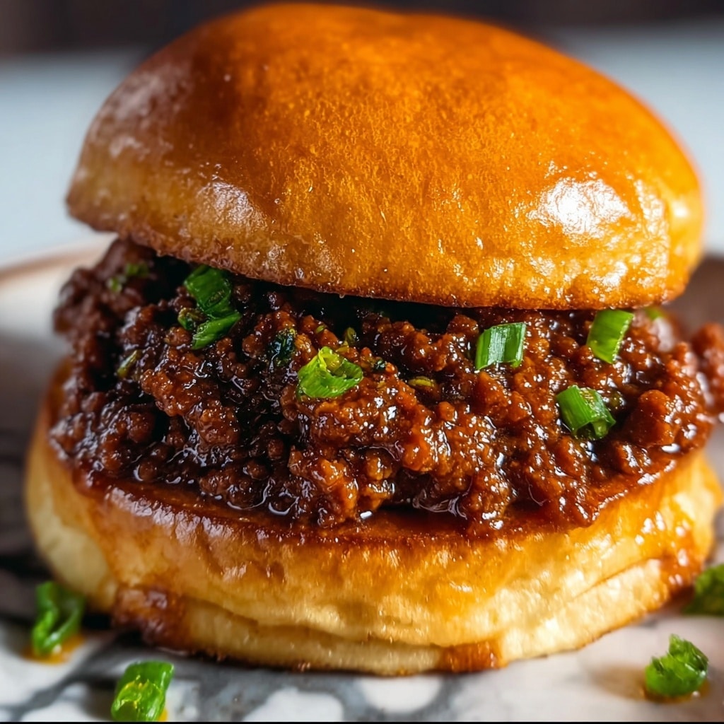 Korean Beef Sloppy Joes Recipe