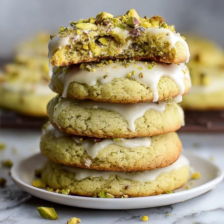 Creamy Pistachio White Chocolate Cookies – Easy Dessert Recipe