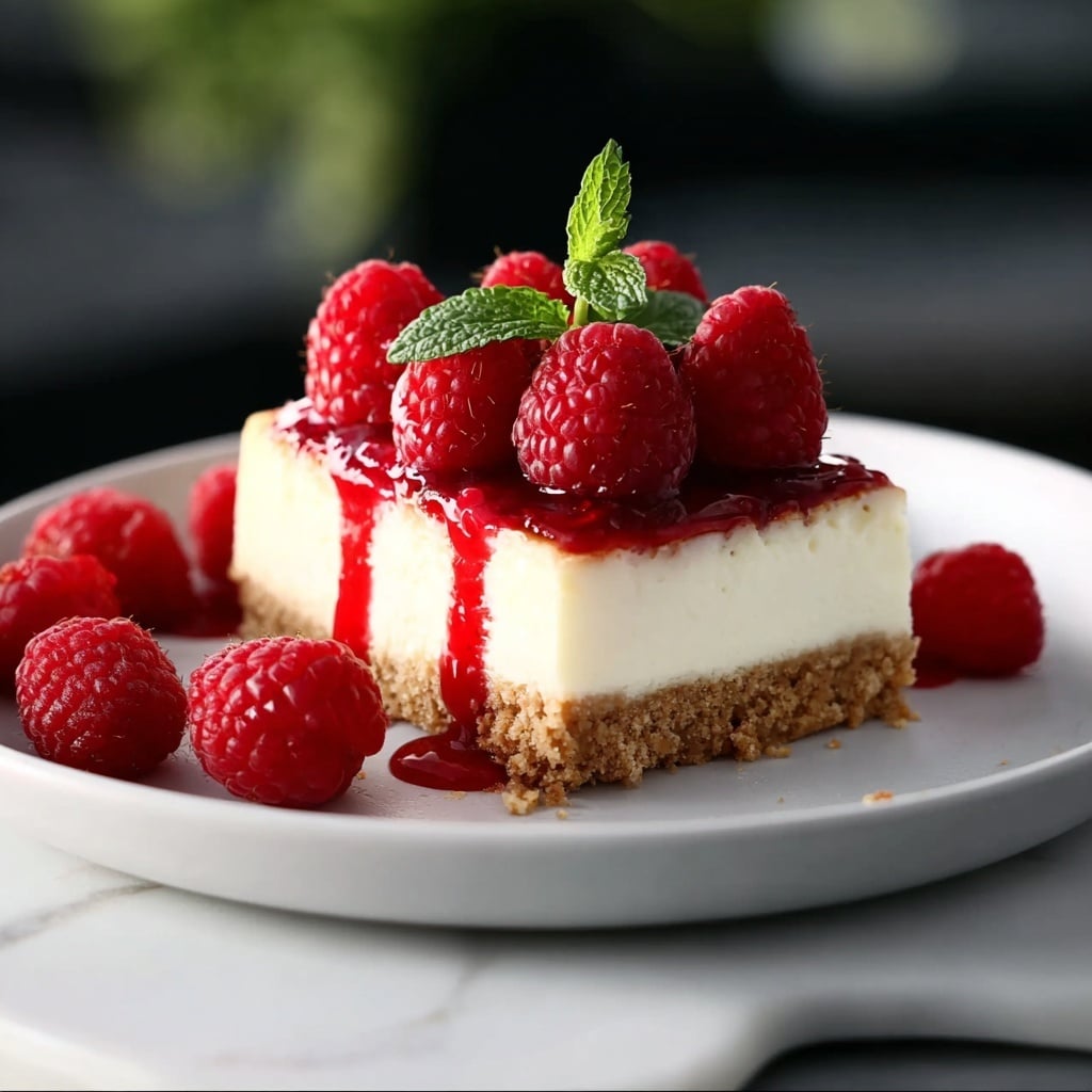 Easy Raspberry Cheesecake Recipe