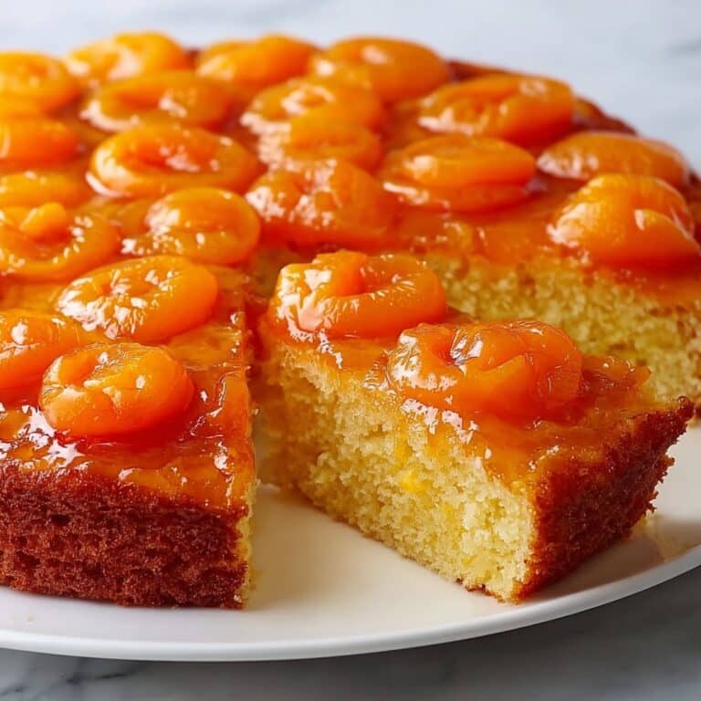 Apricot Upside-Down Cake Recipe