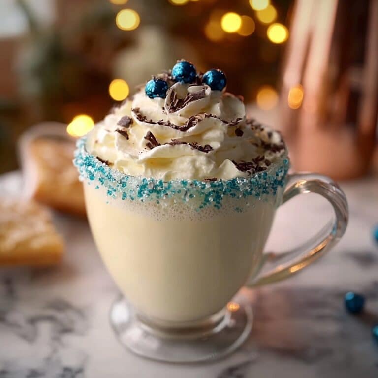 Winter Wonderland White Hot Chocolate Recipe
