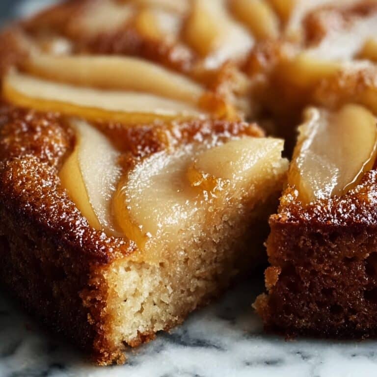 Swedish Apple Cake with Caramel Drizzle Recipe