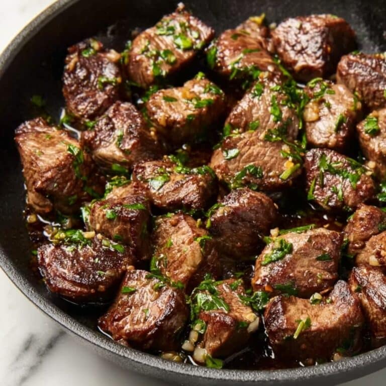 Garlic Butter Steak Bites Recipe