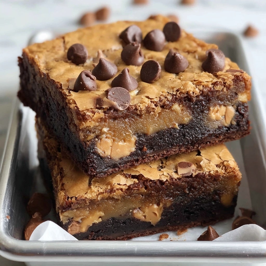 Chocolate Chip Cookie Brownies Recipe