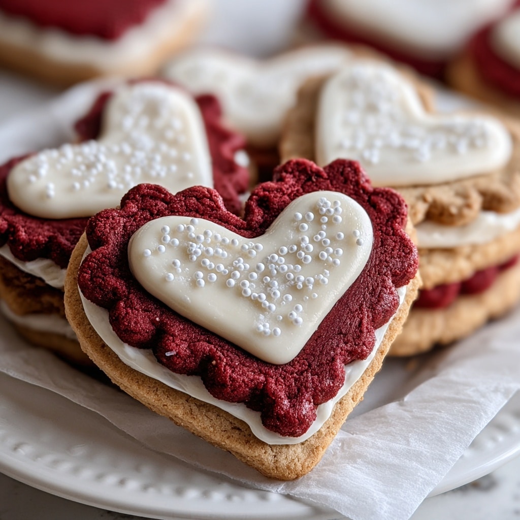 Red Velvet Linzer Cookies Recipe
