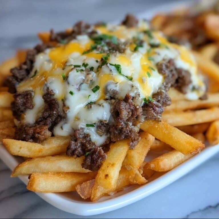 Cheesy Steak Fries Recipe