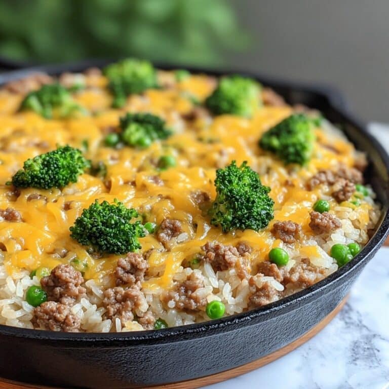 Cheesy Turkey Rice Recipe