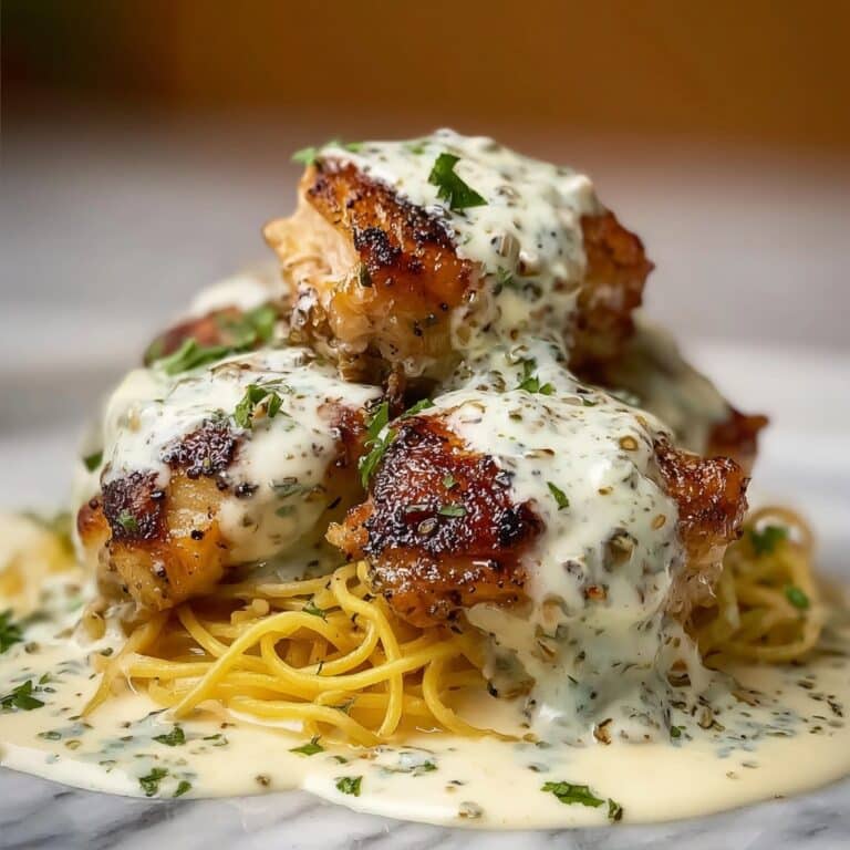 Chicken in Boursin Garlic Herb Cream Sauce Recipe